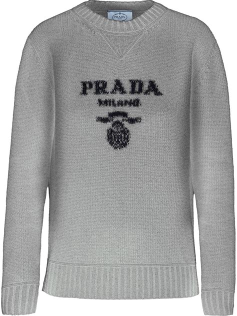 prada milano grey sweater|prada jumper.